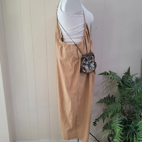 Women's Minimalist Jumpsuit Wide Leg Pants Casual Relax Boho Sz OS - Picture 12 of 12